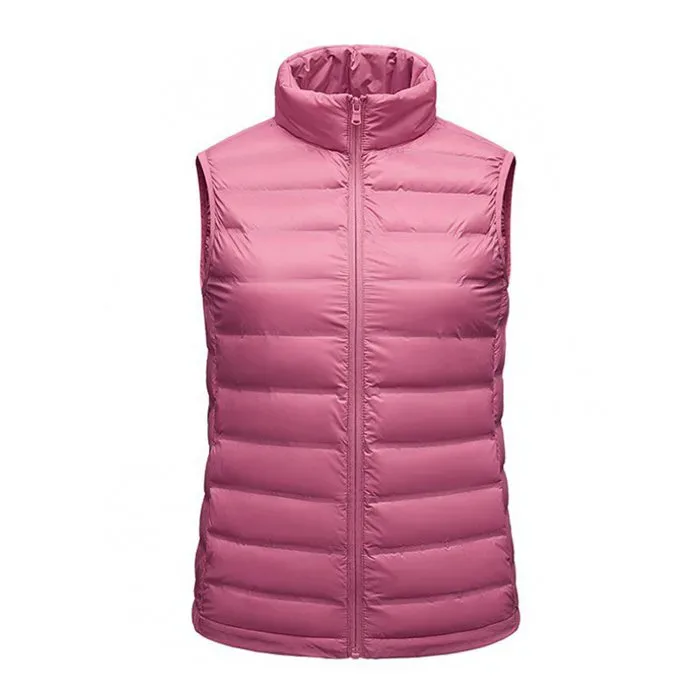 Custom made woman leather vest