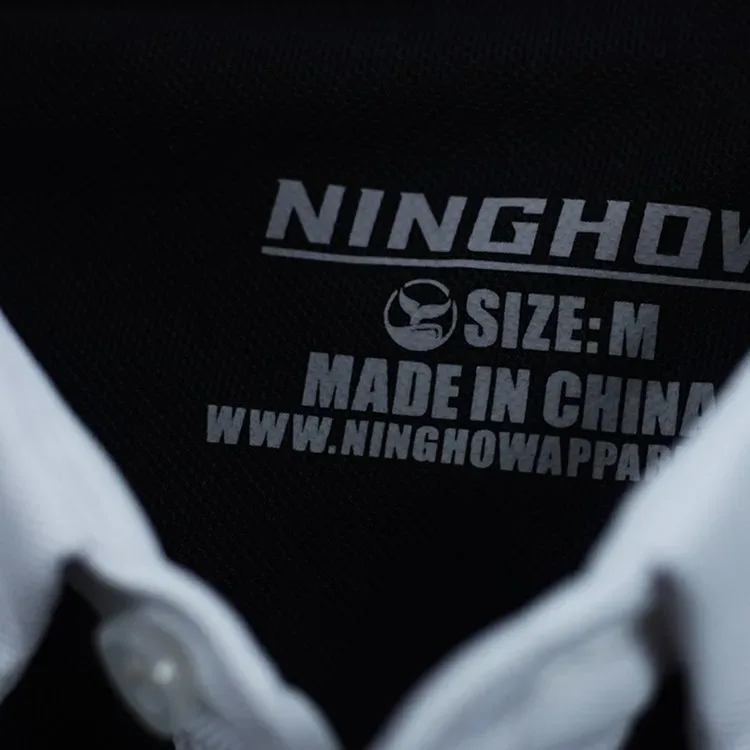 Pique fabric golf polo shirts - Image 5