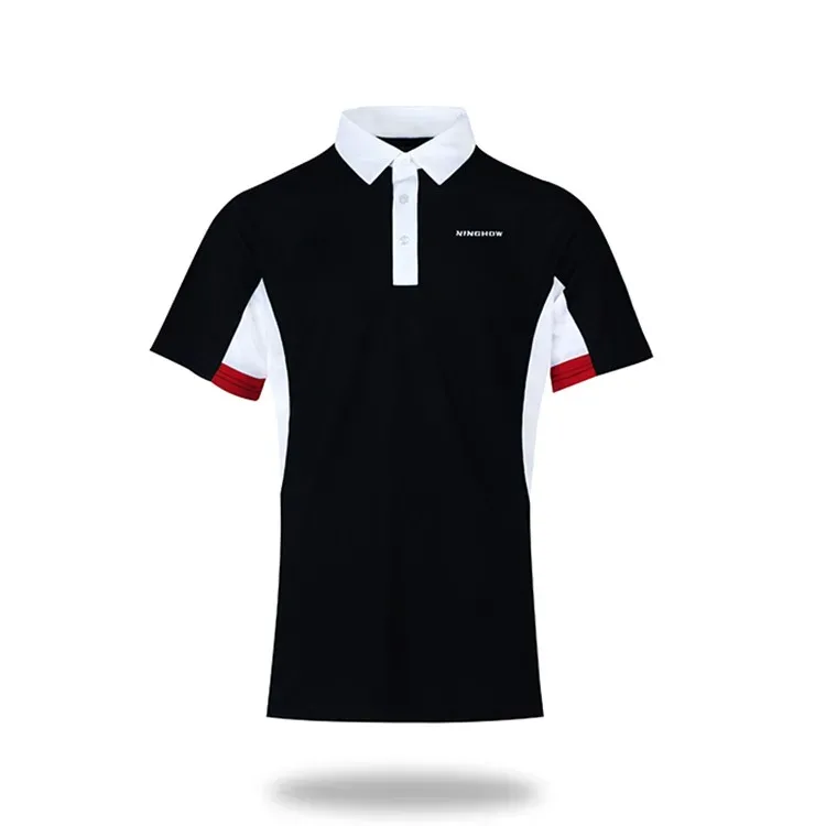 Pique fabric golf polo shirts