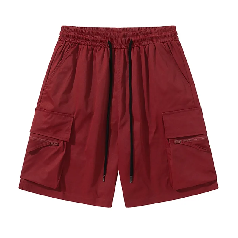 red women's shorts (1)