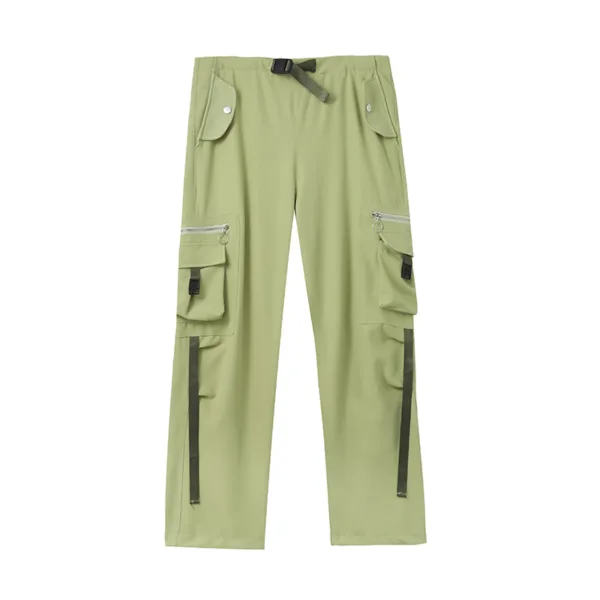 women green cargo pants 2 women green cargo pants (2)
