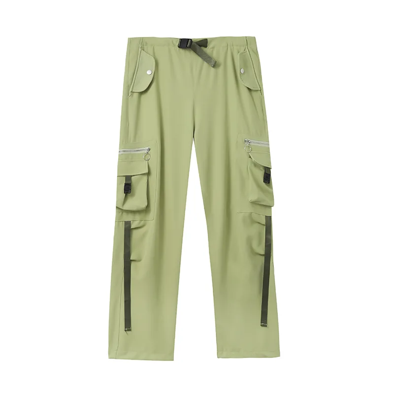 women green cargo pants (2)
