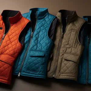 Quilted and pullover golf vests for style