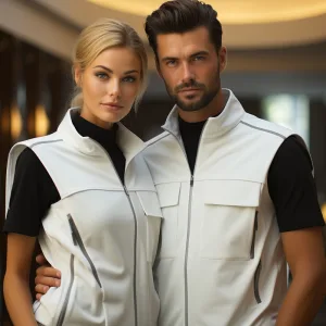 Sleeveless golf vests for comfortable movement