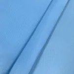 Blue fabric texture close-up.