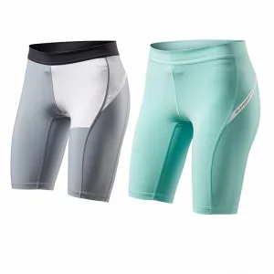 womens bike shorts d Women's compression cycling shorts, two colors.