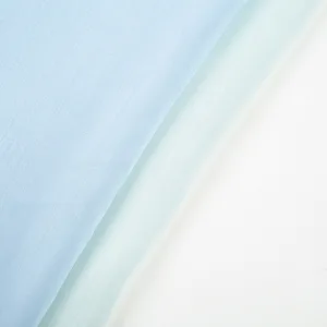 Gradient blue and white fabric textures