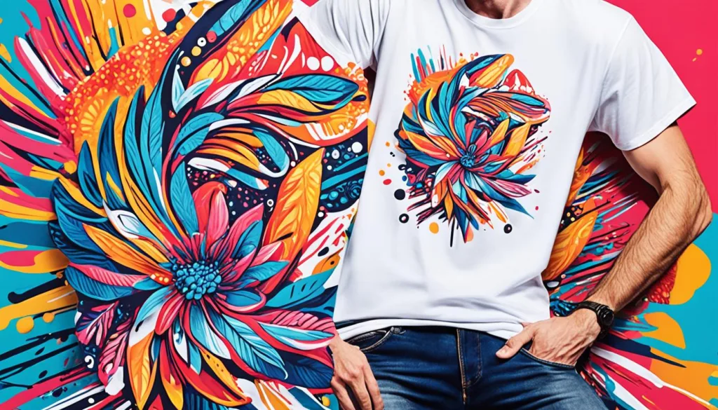 Artistic expression through t-shirt design Artistic expression through t-shirt design