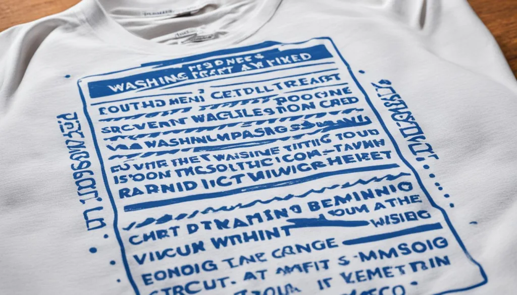 Care instructions for screen printed t-shirts Care instructions for screen printed t-shirts