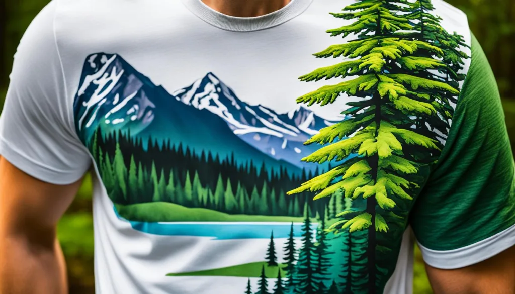 Photographic prints custom t-shirt example Photographic prints custom t-shirt example