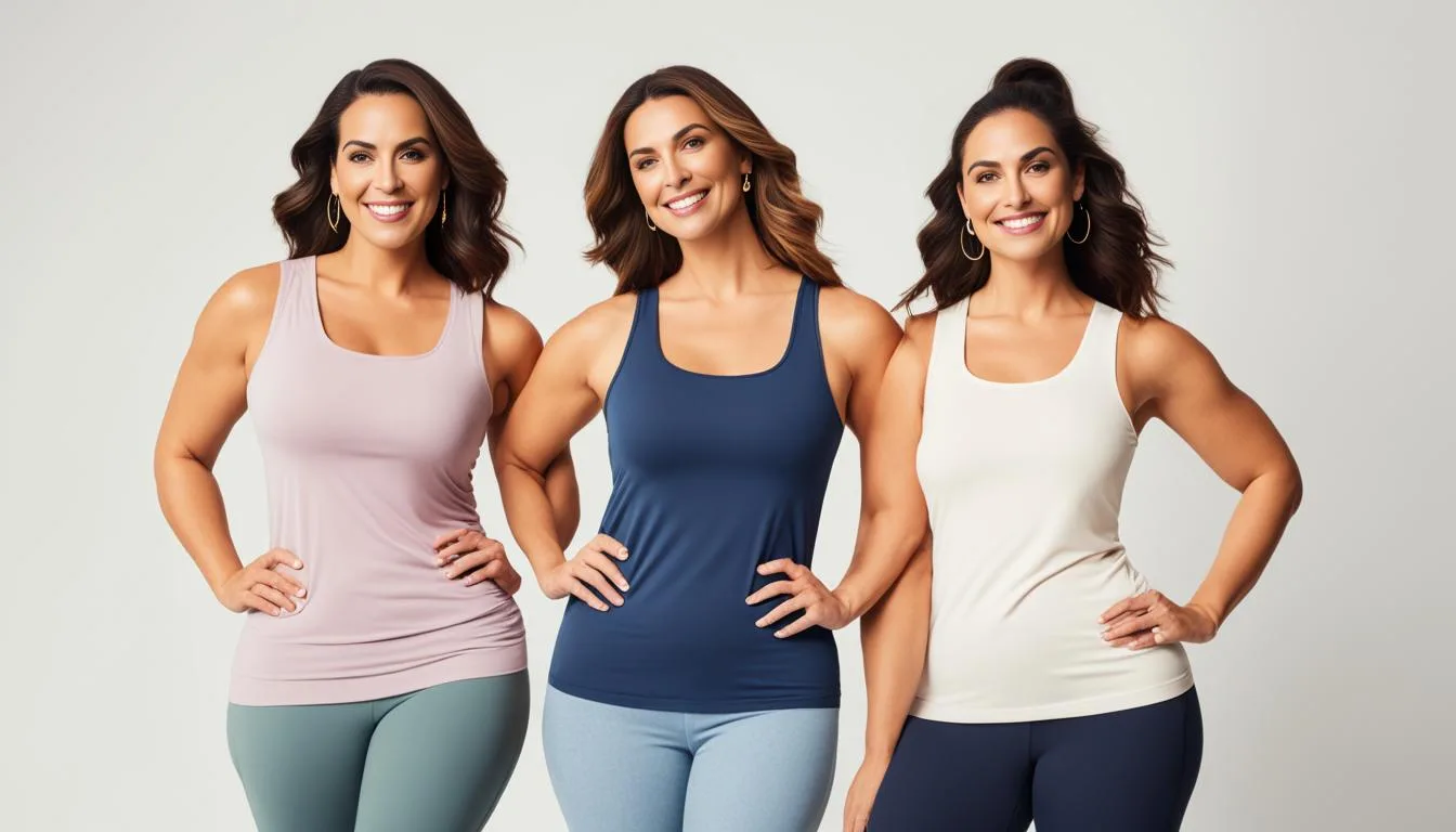 wide neck tank top