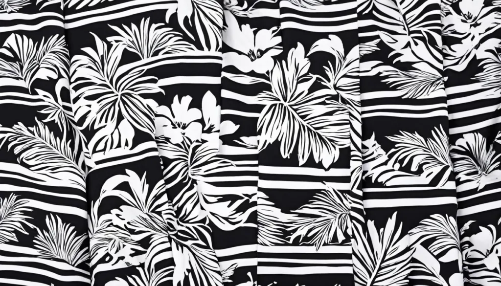 black and white hawaiian shirt black and white hawaiian shirt