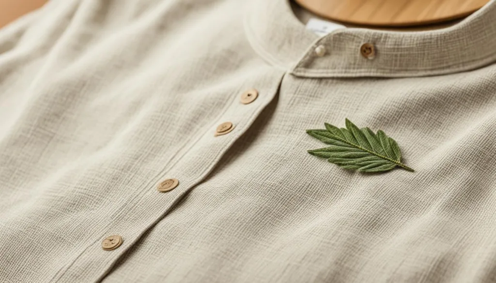 Eco-Friendly Linen Clothing Label Eco-Friendly Linen Clothing Label