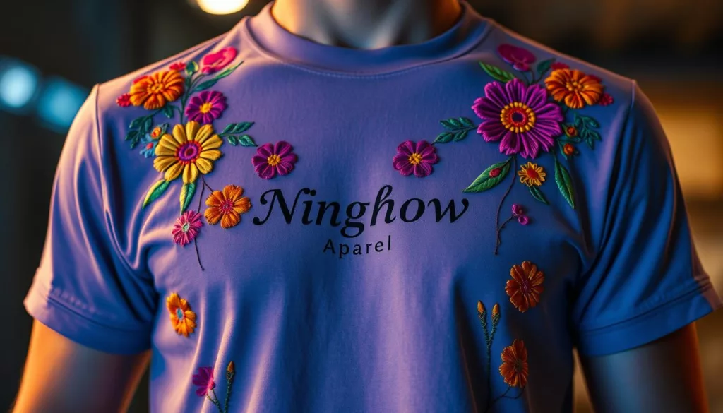 Embroidered apparel Embroidered apparel