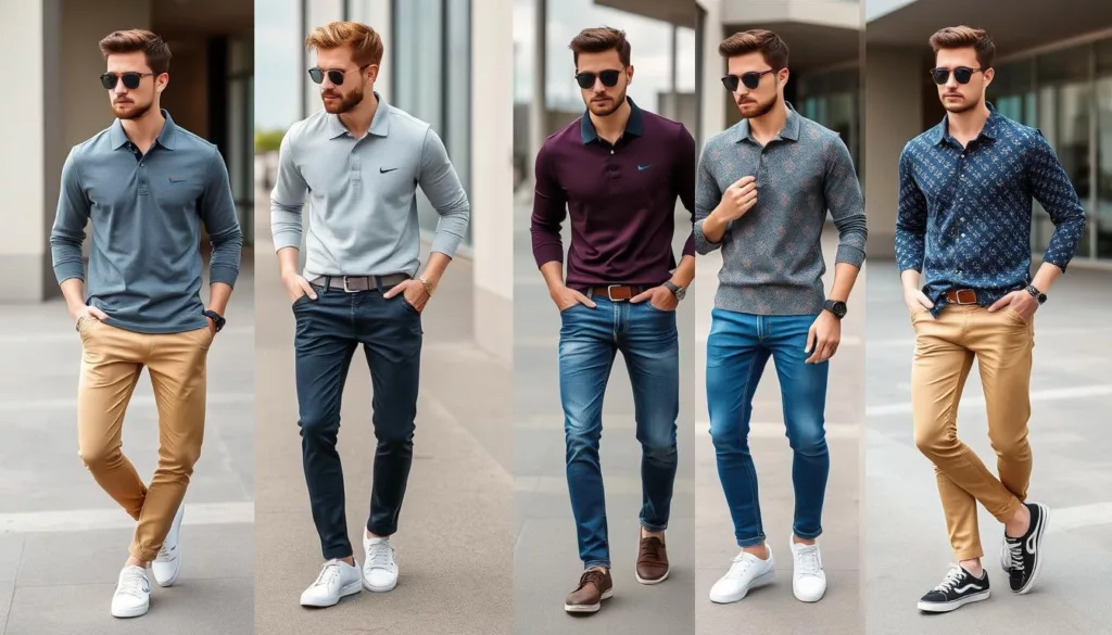 mens long sleeve polo shirt styling mens long sleeve polo shirt styling