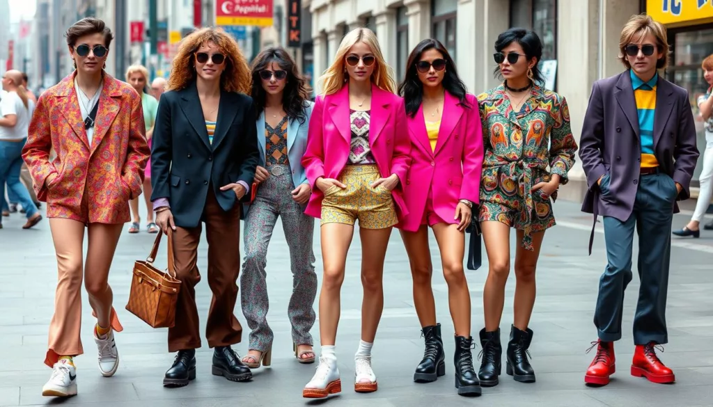 80s fashion trends with vibrant colors and styles 80s fashion trends with vibrant colors and styles