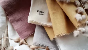 A Comparative Visual of Viscose and Cotton Fabrics a A Comparative Visual of Viscose and Cotton Fabrics a