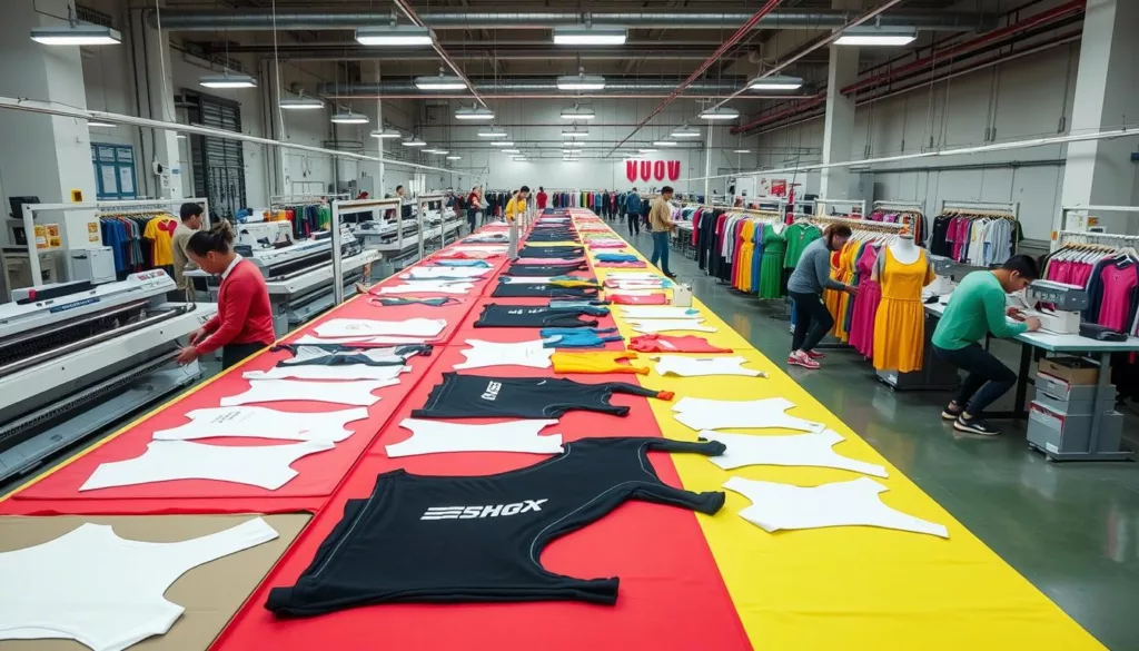 Activewear manufacturing process Activewear manufacturing process