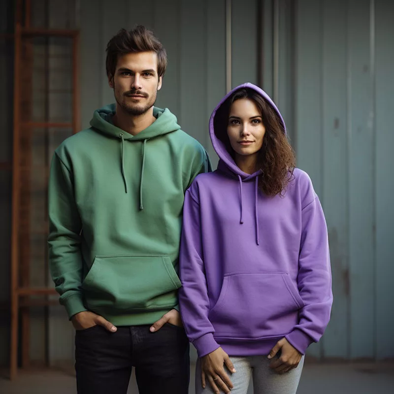 Green Hoodie Purple Hoodie b Green Hoodie Purple Hoodie b