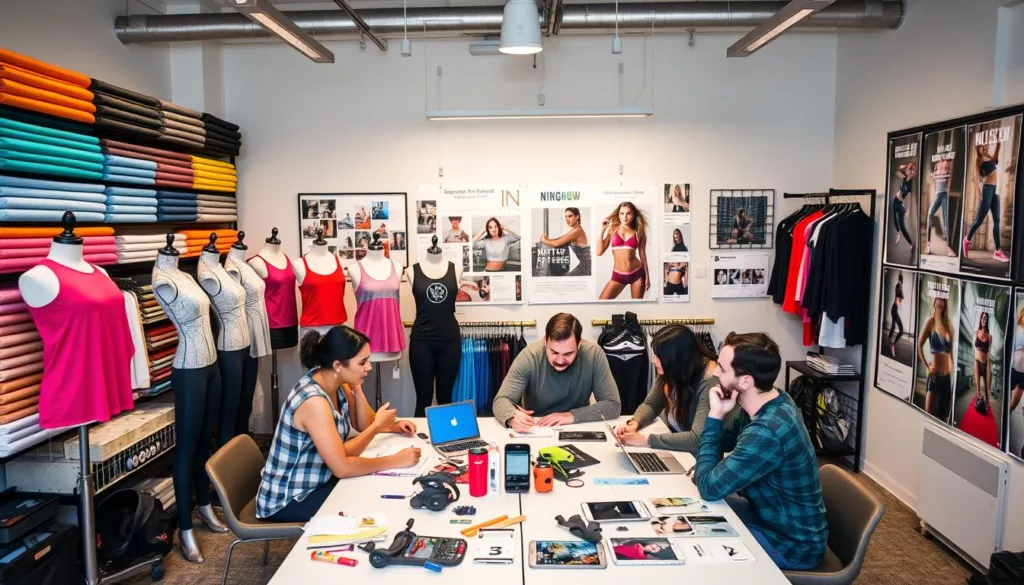 Marketing support tools for fitness apparel brands Marketing support tools for fitness apparel brands