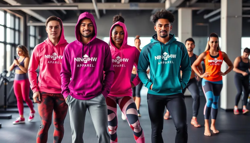Personalized athleisure for fitness centers Personalized athleisure for fitness centers