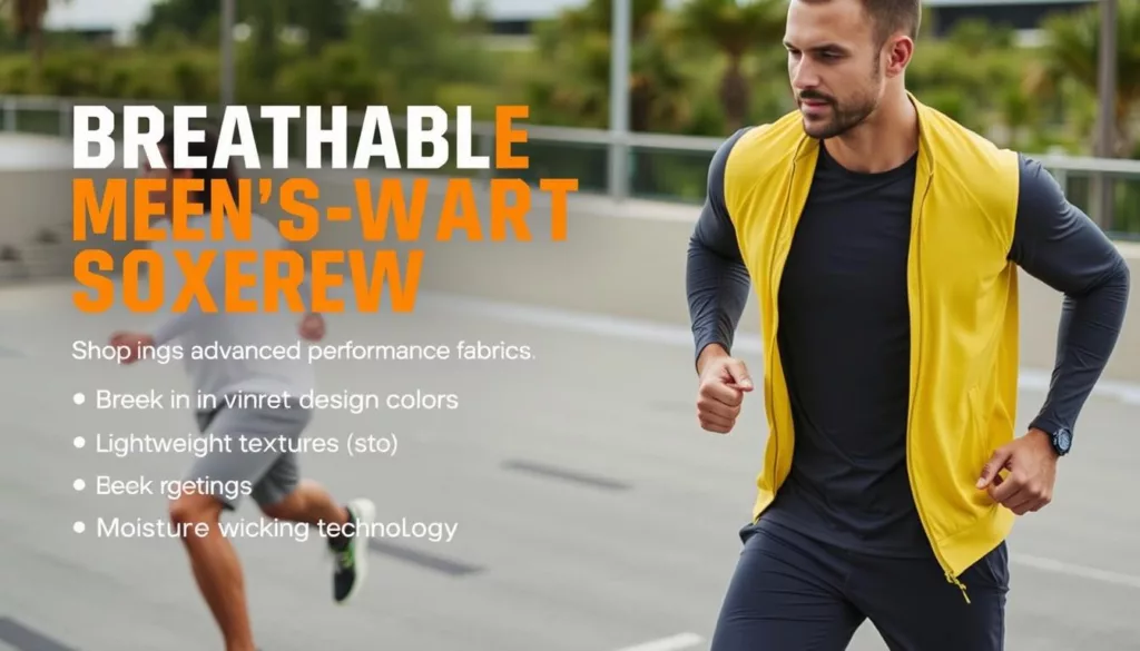 breathable men's activewear breathable men's activewear