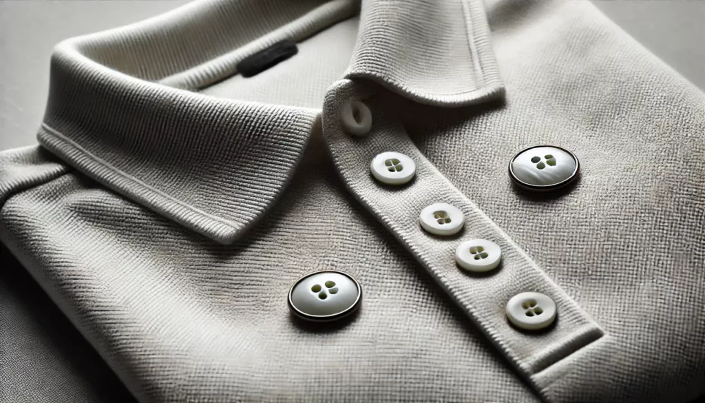 Luxury Polo Shirt Close Up Luxury Polo Shirt Close Up