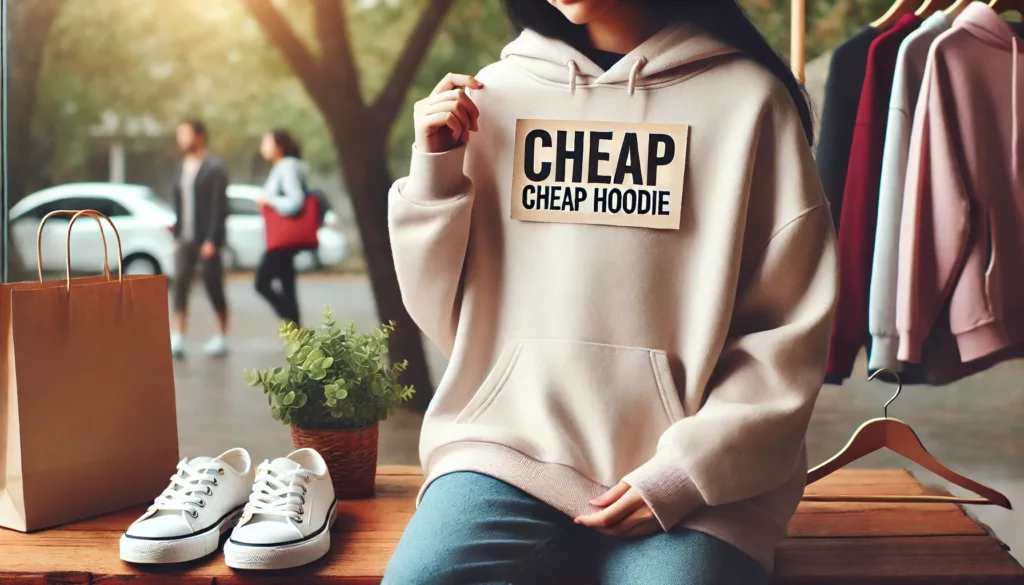 Person Wearing a Cheap Hoodie Person Wearing a Cheap Hoodie
