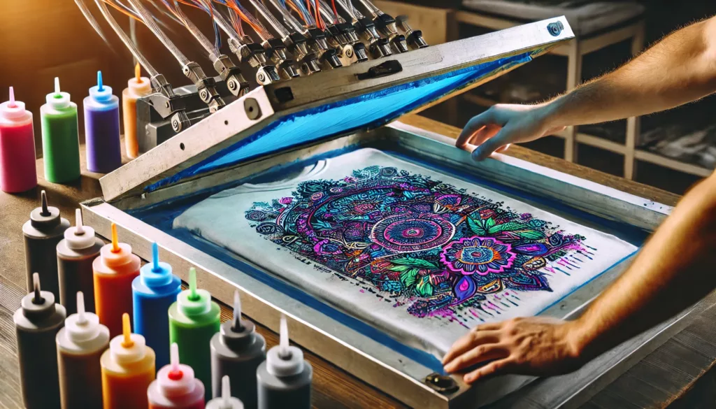Printing Process Screen Printing or DTG Printing Process Screen Printing or DTG