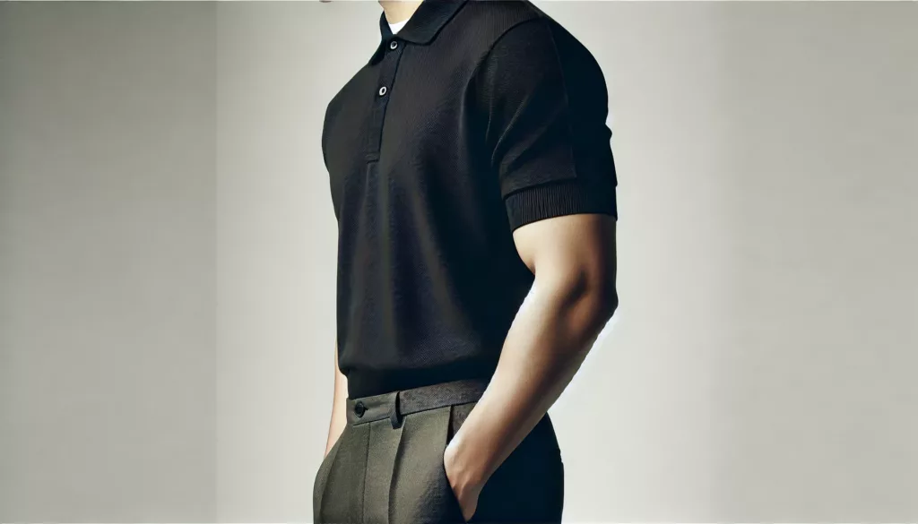 Proper Sleeve Length and Fit Polo Shirt Sleeve Fit – Sleeves that fit comfortably at mid-bicep.