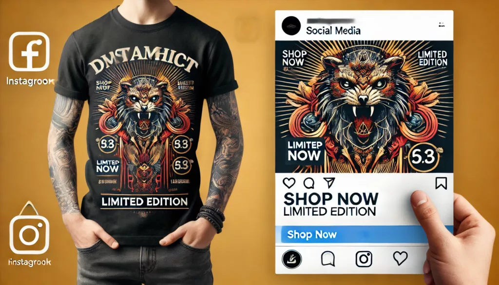 Social Media Marketing for T shirts Social Media Marketing for T-shirts