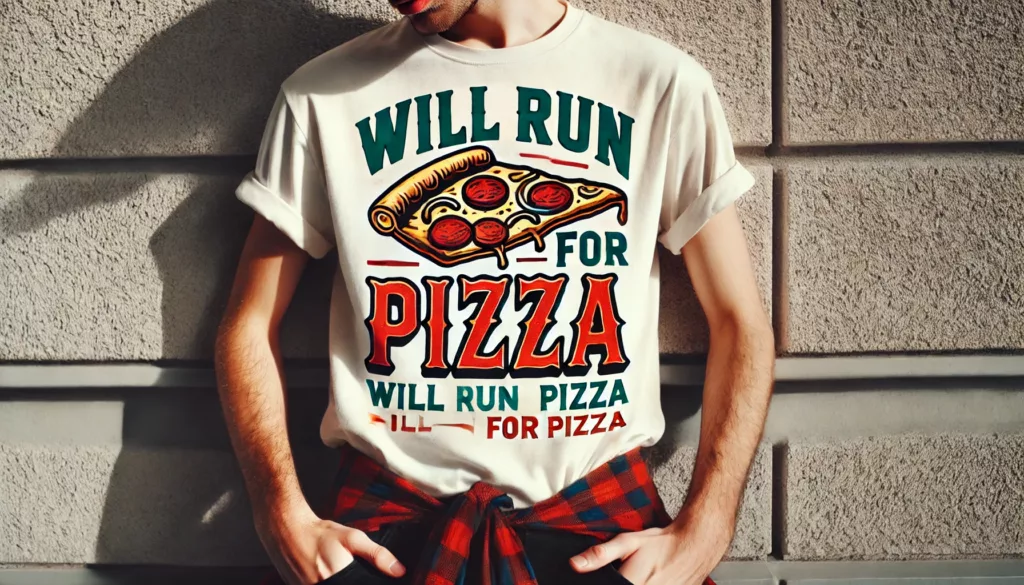 Typography and Humor Funny T-shirt design with a humorous quote or pun, perfect for casual wear.