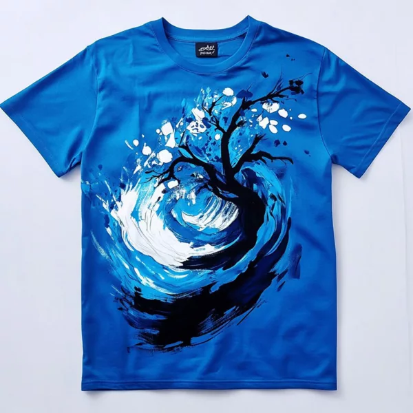 Premium Blue T-Shirts – Soft, Breathable, and Customizable