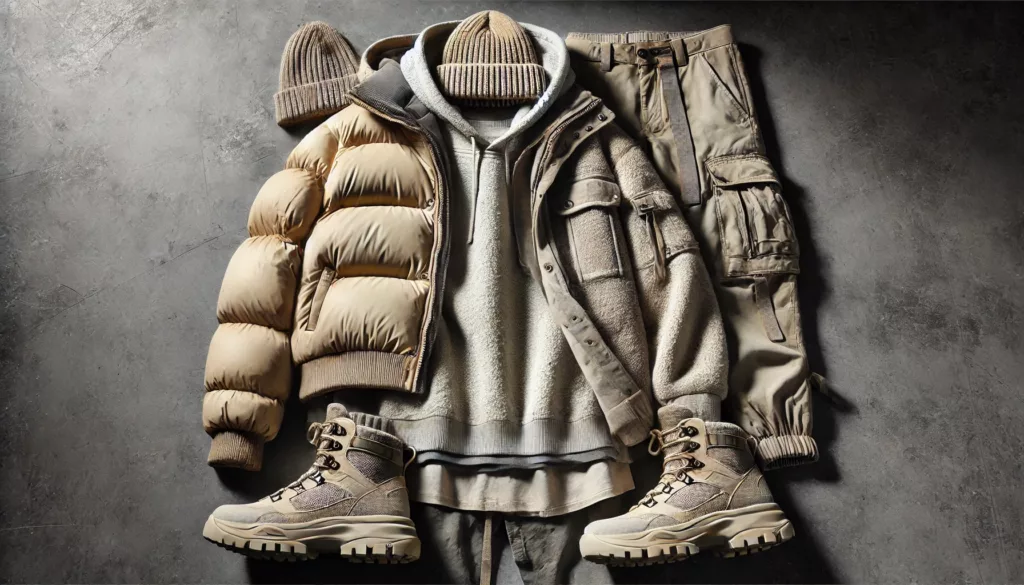 layered hiking streetwear layered hiking streetwear