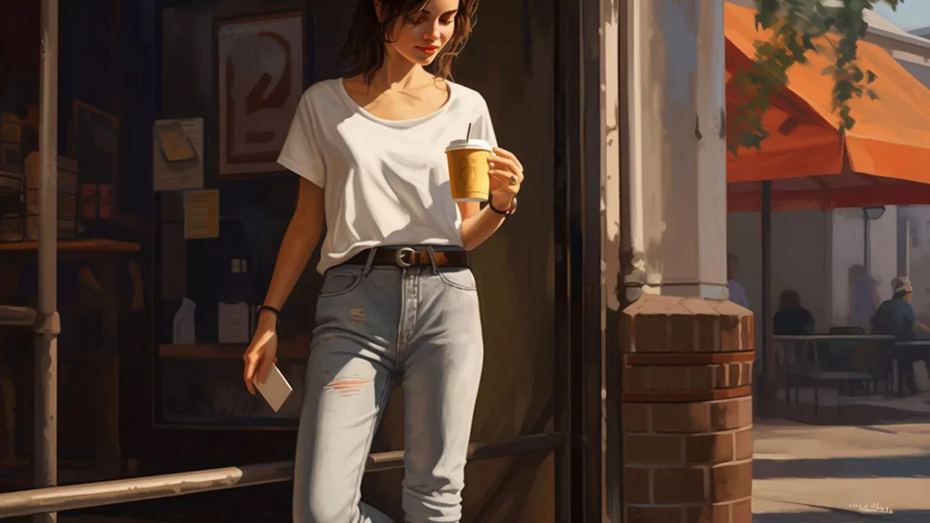 Minimalist Casual Look a Minimalist Casual Look a