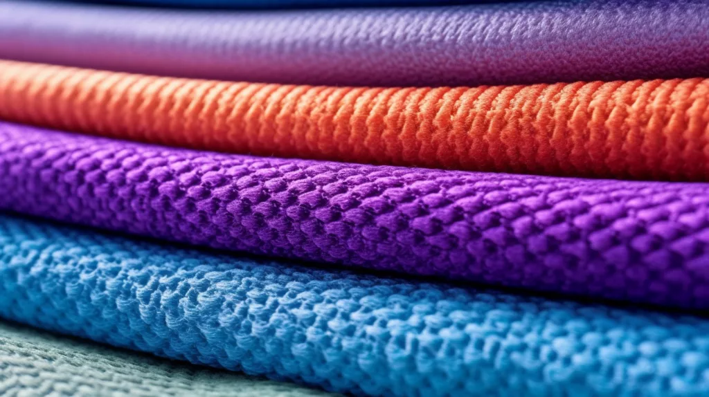 Best Fabrics for Activewear A close up shot of different activewear fabrics like polyester spandex and bamboo fabric 2 Best Fabrics for Activewear A close up shot of different activewear fabrics like polyester spandex and bamboo fabric 2