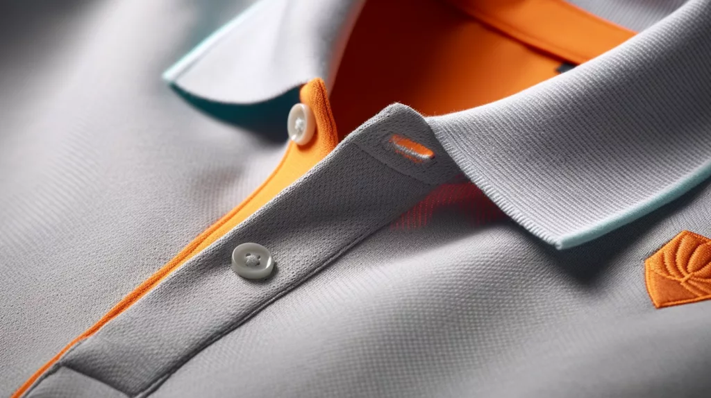 Close up of Embroidered Polo Shirt Designs Close up of Embroidered Polo Shirt Designs