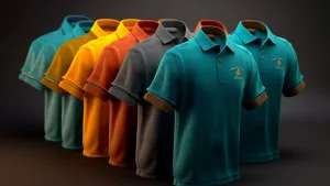 High-quality custom performance polo shirts designed for comfort and durability