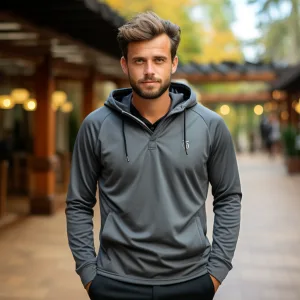 Lightweight Golf Hoodie – Performance Fit, Breathable & Customizable