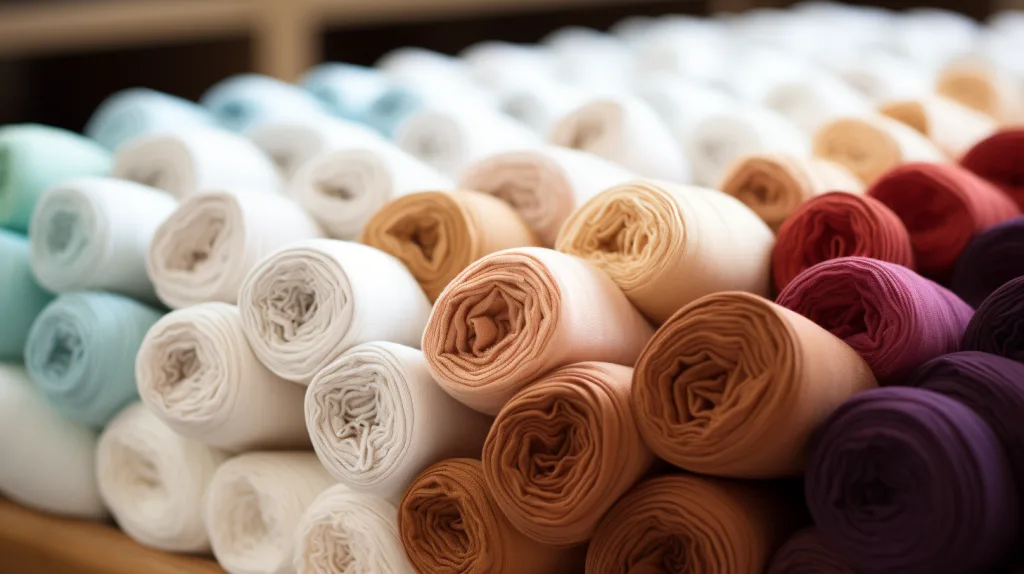 Organic cotton and eco friendly fabrics used in sustainable clothing production 1