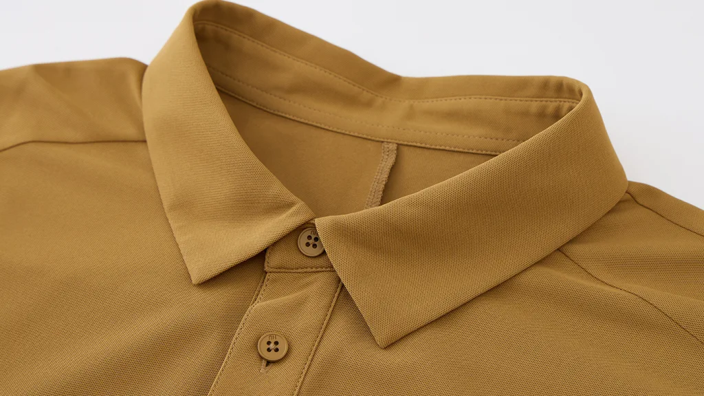 Yellow golf POLO shirt 2 1 Yellow golf POLO shirt 2 1