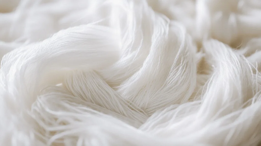 cotton yarn closeup cotton yarn closeup