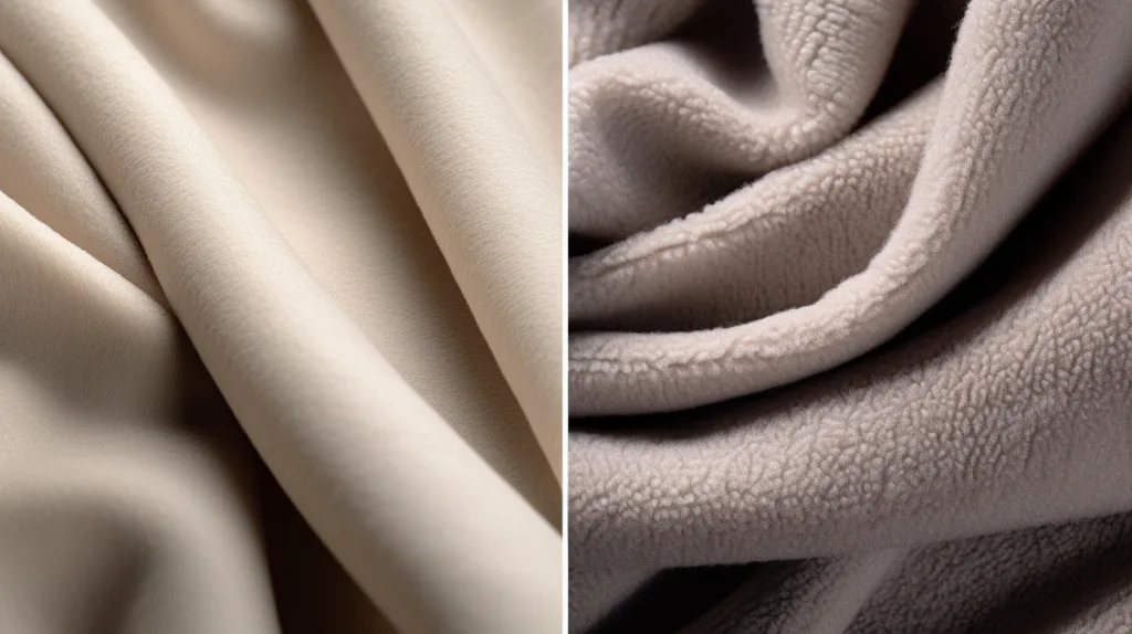 Fleece vs French Terry Fabric Comparison Fleece vs French Terry Fabric Comparison