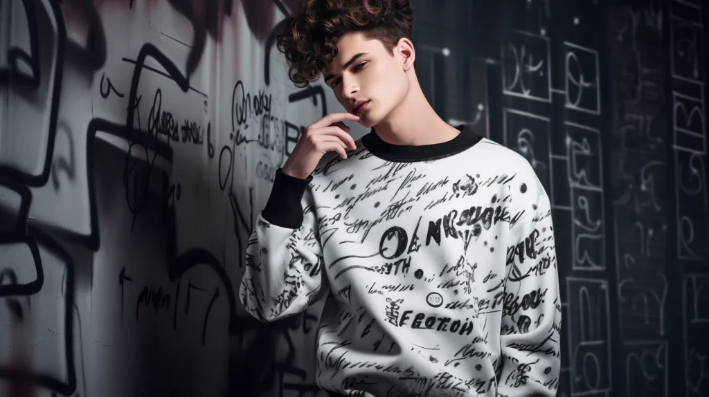 Statement Graphic Pullover The Statement Graphic Pullover