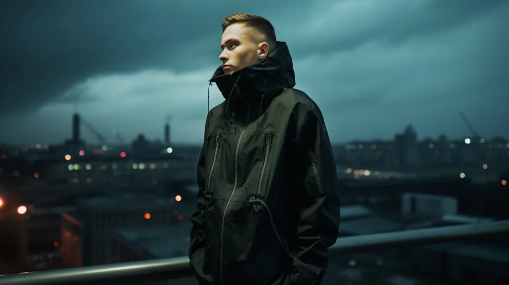 Techwear Inspired Pullover The Techwear-Inspired pullover styles