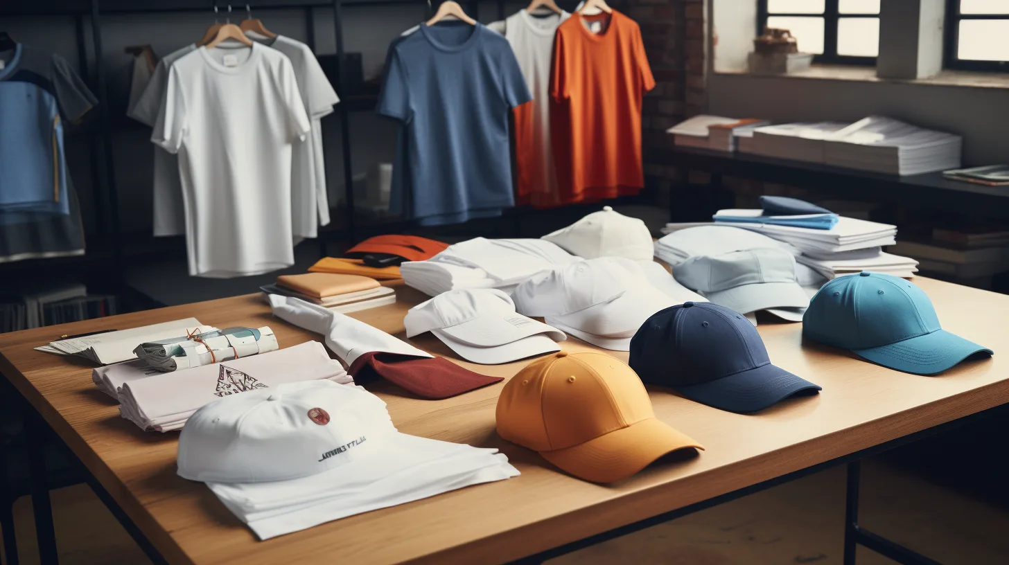 Table showing average manufacturing costs for T-shirts, polos, hoodies, and jackets in China