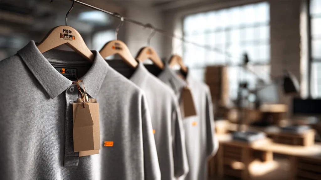 Retailer Branding Opportunities Retailers customizing POLO shirts with logos and packaging