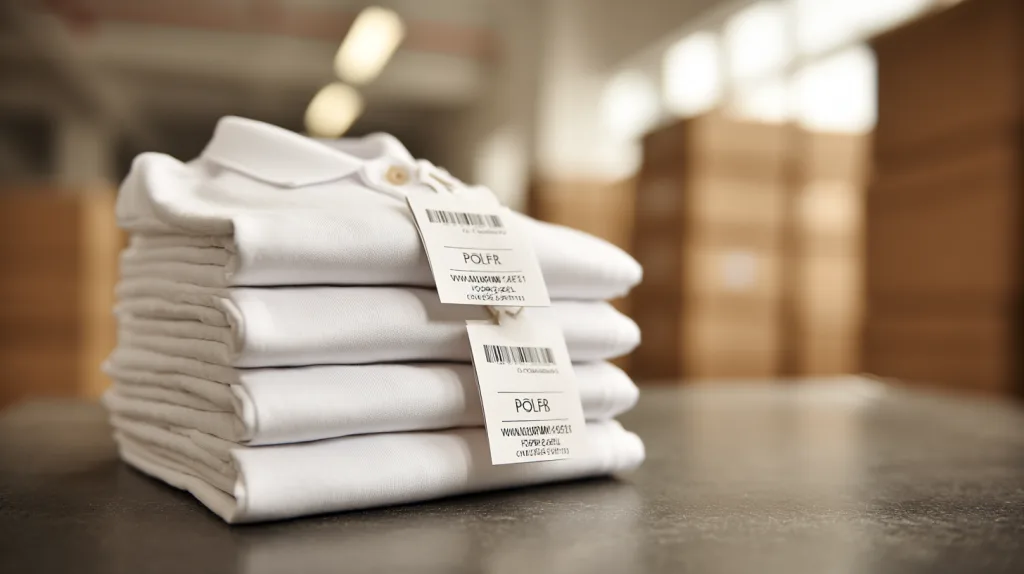 On Time Polo Shirt Delivery Finished polo shirt boxes ready for shipping
