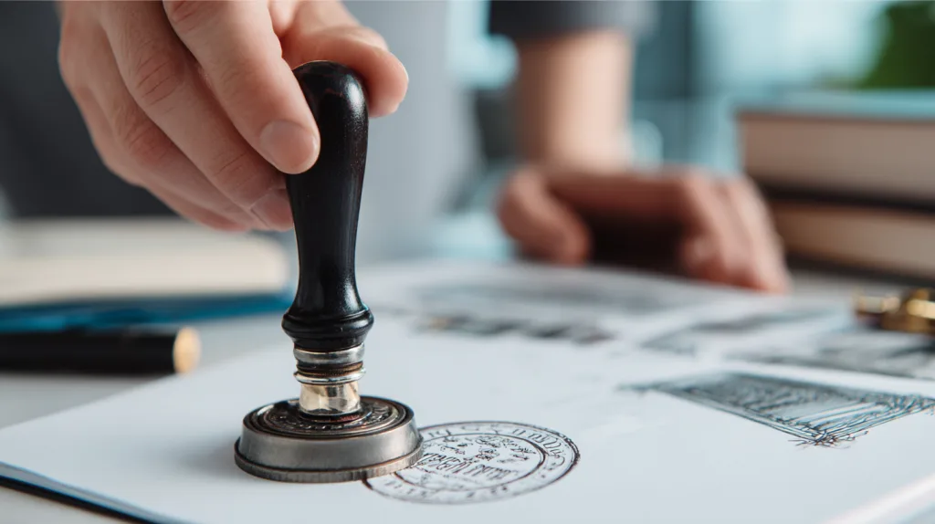 Securing a Trademark for Your Fashion Brand 1 Designer submitting a trademark application for a clothing brand logo