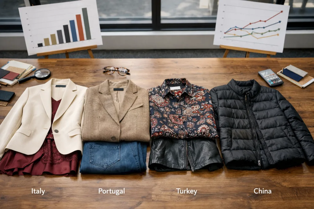 global garment supply chain comparison global garment supply chain comparison